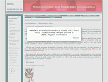 Tablet Screenshot of emigrati.org